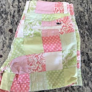 Women’s Vineyard vines patchwork shorts